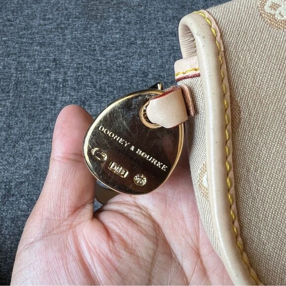 Dooney & Bourke Canvas Wristlet - Picture 5 of 8